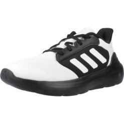 Buty ADIDAS JR6043 Czarny. Czarne buty turystyczne Adidas, bez wzorów, z syntetyku, bez zapięcia, na fitness i siłownię. Za 206.25 zł.