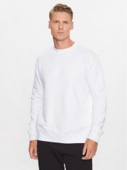 KARL LAGERFELD Bluza 705401 533910 Biały Regular Fit. Białe bluzy KARL LAGERFELD, m, bez wzorów, z bawełny, bez kaptura. Za 879.99 zł.