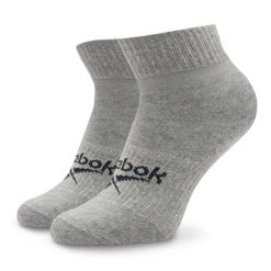 Skarpety stopki męskie ReebokACT FO U ANKLE SOCK. Szare skarpety Reebok, bez wzorów. Za 39.00 zł.