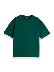 Scotch & Soda Koszulka w kolorze zielonym rozmiar: M. Zielone bezrękawniki Scotch & Soda, m, bez wzorów, z bawełny, bez kołnierzyka, bez ramiączek. Za 110.55 zł.
