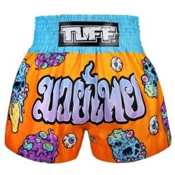 Spodenki treningowe TUFF Eye Scream XL. Brązowe krótkie spodenki sportowe TUFF, xl, bez wzorów, sportowe. Za 149.00 zł.