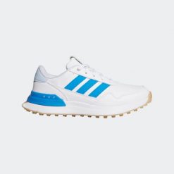Buty do golfa S2G wodoodporne. Buty do biegania Adidas, bez wzorów, bez zapięcia, do biegania. Za 279.99 zł.