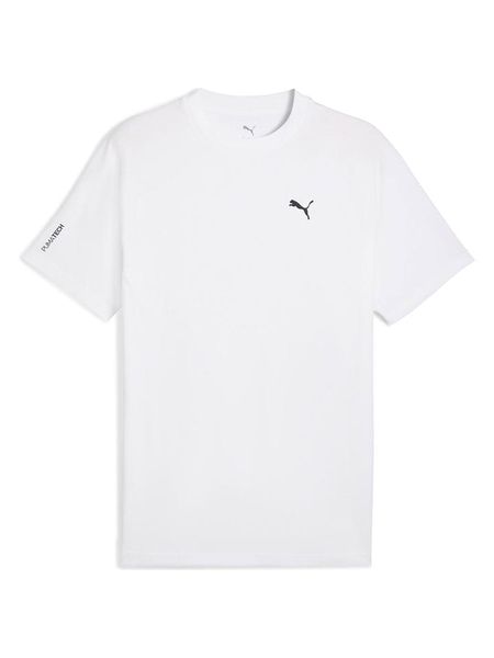 Puma Koszulka w kolorze białym rozmiar: M. Białe bezrękawniki Puma, m, bez wzorów, bez kołnierzyka, bez ramiączek. Za 78.47 zł.