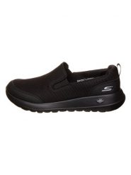 Skechers Sneakersy slip-on "Go Walk" w kolorze czarnym rozmiar: 44,5. Czarne buty sportowe casual Skechers, bez wzorów, bez zapięcia. Za 140.20 zł.