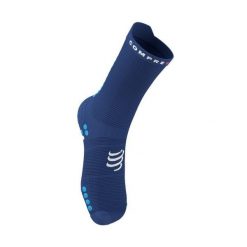 Skarpety do biegania Compressport Pro Racing Socks v4.0 Run High. Niebieskie skarpety Compressport, bez wzorów. Za 93.99 zł.
