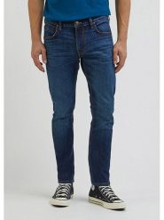 Lee Dżinsy "Luke" - Slim fit - w kolorze granatowym rozmiar: W30/L34. Niebieskie jeansy Lee, l. Za 134.85 zł.