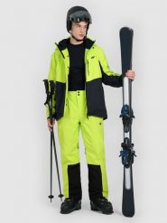 4F Spodnie narciarskie z szelkami membrana Dermizax 20000 męskie - zielone XXL. Żółte spodnie narciarskie i snowboardowe 4F, m, bez wzorów, narciarskie, Dermizax. Za 999.99 zł.