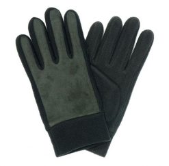 Szare Męskie Rękawiczki, Polarowe, Jesienno-Zimowe. Szare rękawiczki Pako Jeans, na zimę, bez wzorów, z materiału. Za 29.00 zł.