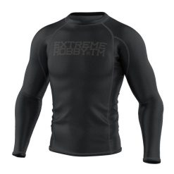 Koszulka sportowa męska Rashguard do MMA EXTREME HOBBY TRACE. Czerwone bielizna termoaktywna EXTREME HOBBY, m, bez wzorów, z bawełny, bez ramiączek, na fitness i siłownię. Za 209.00 zł.