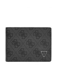 Guess Portfel SMMALL LEA27 Szary. Szare portfele Guess, z aplikacjami, ze skóry. Za 259.99 zł.