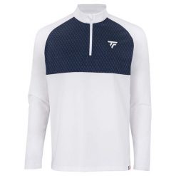 Bluza Tecnifibre Thermo Pro. Białe bluzy TECNIFIBRE, na zimę, bez wzorów, bez kaptura. Za 349.00 zł.