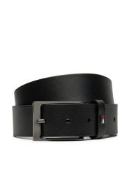 Tommy Hilfiger Pasek Męski AM0AM13016 Czarny. Czarne paski Tommy Hilfiger, bez wzorów, ze skóry. Za 179.99 zł.