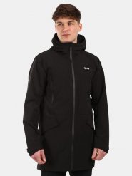 Kilpi Płaszcz funkcyjny "Ayra" w kolorze czarnym rozmiar: XL. Czarne kurtki outdoor i hardshell Kilpi, m, bez wzorów, bez kaptura. Za 367.22 zł.
