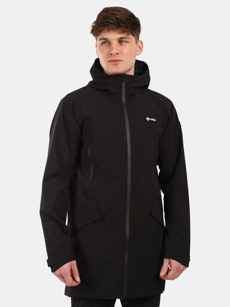 Kilpi Płaszcz funkcyjny "Ayra" w kolorze czarnym rozmiar: M. Czarne kurtki outdoor i hardshell Kilpi, m, bez wzorów, bez kaptura. Za 414.33 zł.