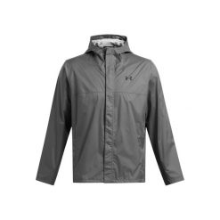 Kurtka przeciwdeszczowa Under Armour Stormproof Cloudstrike 2.0. Czarne kurtki przeciwdeszczowe Under Armour, m, bez wzorów, bez kaptura. W wyprzedaży za 368.00 zł.
