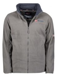Geographical Norway Kurtka polarowa "Tamazonie" w kolorze ciemnoszarym rozmiar: S. Szare kurtki Geographical Norway, s, bez wzorów, z polaru, bez kaptura. Za 75.16 zł.