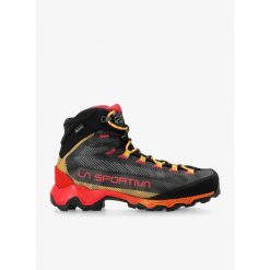 Buty GORE-TEX męskie La Sportiva Aequilibrium Hike GTX. Czarne buty trekkingowe La Sportiva, bez wzorów, z gore-texu, bez zapięcia, trekkingowe, gore-tex. Za 973.99 zł.