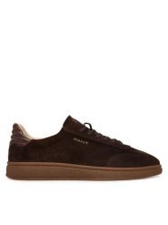 Gant Sneakersy 33633370 Brązowy ciemny. Brązowe buty sportowe casual GANT, bez wzorów, ze skóry, bez zapięcia. Za 589.99 zł.