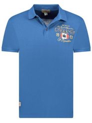 Canadian Peak Koszulka polo "Kapucineak" w kolorze niebieskim rozmiar: L. Niebieskie koszulki polo Canadian Peak, l, bez wzorów, z bawełny, bez kołnierzyka, bez ramiączek. Za 123.82 zł.