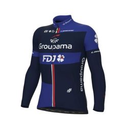 Bluza rowerowa męska Alé Cycling Prime Groupama FDJ. Czarne bluzy ALÉ CYCLING, m, bez wzorów, bez kaptura. Za 529.99 zł.