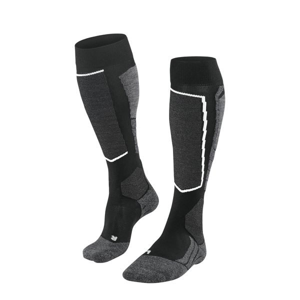 Podkolanówki Falke SK2 Intermediate Vegan. Czarne skarpety Falke, bez wzorów, z lyocellu. Za 189.50 zł.
