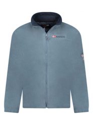 Geographical Norway Kurtka polarowa "Tamazonie" w kolorze niebieskim rozmiar: M. Niebieskie kurtki Geographical Norway, m, bez wzorów, z materiału, bez kaptura. Za 101.23 zł.