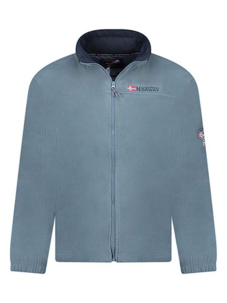 Geographical Norway Kurtka polarowa "Tamazonie" w kolorze niebieskim rozmiar: S. Niebieskie kurtki Geographical Norway, s, bez wzorów, z materiału, bez kaptura. Za 87.61 zł.