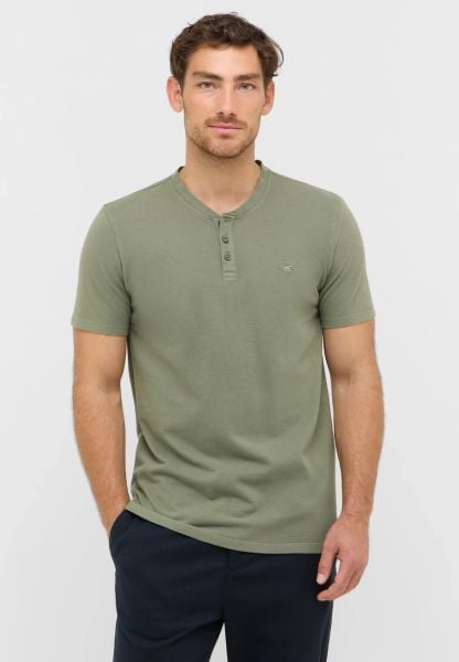 Męski T-Shirt Mustang Style Austin Agave Green 1016862 6473. Zielone t-shirty Mustang, m, bez wzorów, bez kołnierzyka, bez ramiączek. Za 69.99 zł.