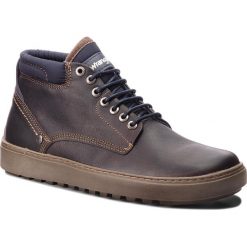 Trzewiki WRANGLER - Historic Chukka WM182061 Dk.Brown 30. Botki sznurowane marki Wrangler. W wyprzedaży za 269.00 zł.