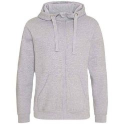 Bluza Z Kapturem Dla Dorosłych Unisex Just Hoods Graduate Heavyweight. Czarne bluzy AWDIS, m, bez wzorów, z kapturem. Za 210.99 zł.