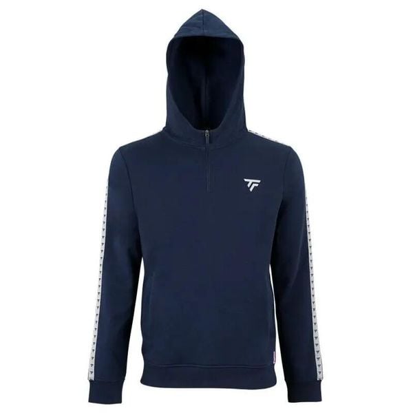 Bluza zamek błyskawiczny z kapturem Tecnifibre. Niebieskie bluzy z kapturem TECNIFIBRE, m, bez wzorów, z bawełny, z kapturem. Za 212.00 zł.