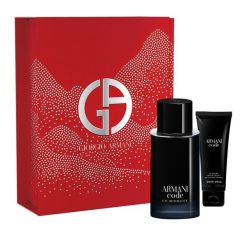 Armani Code Homme Eau de Toilette Set Xmas 24 Zestawy perfum 1 ct Męskie. Perfumy męskie Armani. Za 322.79 zł.