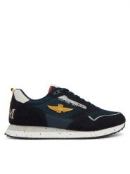Aeronautica Militare Sneakersy 261SC0288UCT03545 Granatowy. Niebieskie buty sportowe casual Aeronautica Militare, bez wzorów, z materiału, bez zapięcia. Za 439.99 zł.