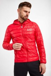 Kurtka męska pikowana EA7 EMPORIO ARMANI. Kurtki EA7 Emporio Armani, m, bez wzorów, bez kaptura. W wyprzedaży za 334.97 zł.