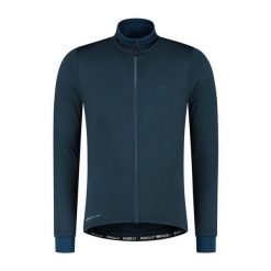 Koszulka rowerowa męska Rogelli ESSENTIAL z długim rękawem, ocieplana. Niebieskie bluzy Rogelli, na jesień, m, bez wzorów, bez kaptura. Za 304.00 zł.