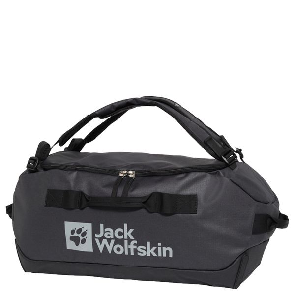 JACK WOLFSKIN Torba All-In Duffle 35 phantom. Szare torby na ramię Jack Wolfskin, bez wzorów, z materiału, na ramię, duże, bez dodatków. Za 429.99 zł.