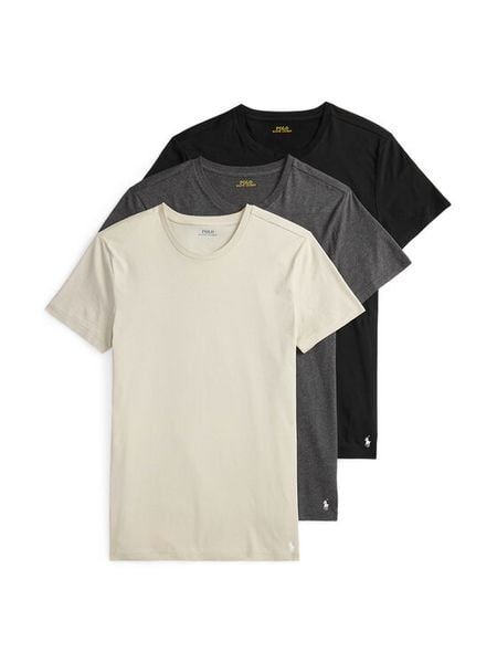 Polo Ralph Lauren Komplet t-shirtów 714830304037 Kolorowy Slim Fit. Koszulki polo Polo Ralph Lauren, m, bez wzorów, z bawełny, bez kołnierzyka, bez ramiączek. Za 249.99 zł.