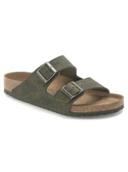 Birkenstock Klapki "Arizona" w kolorze khaki rozmiar: 41. Brązowe klapki Birkenstock. Za 262.91 zł.