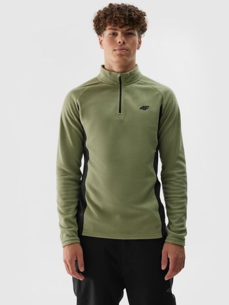 4F Bielizna termiczna polarowa (góra) męska - oliwkowa/khaki 3XL. Brązowa bielizna termoaktywna 4F, na zimę, m, bez wzorów, z dzianiny, bez ramiączek. Za 119.99 zł.