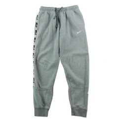 Second life - Spodnie dresowe męskie Repeat Jogger BB Swoosh - Jak nowy. Szare joggery i bojówki Nike, m, bez wzorów, z dresówki, sportowe. Za 164.76 zł.