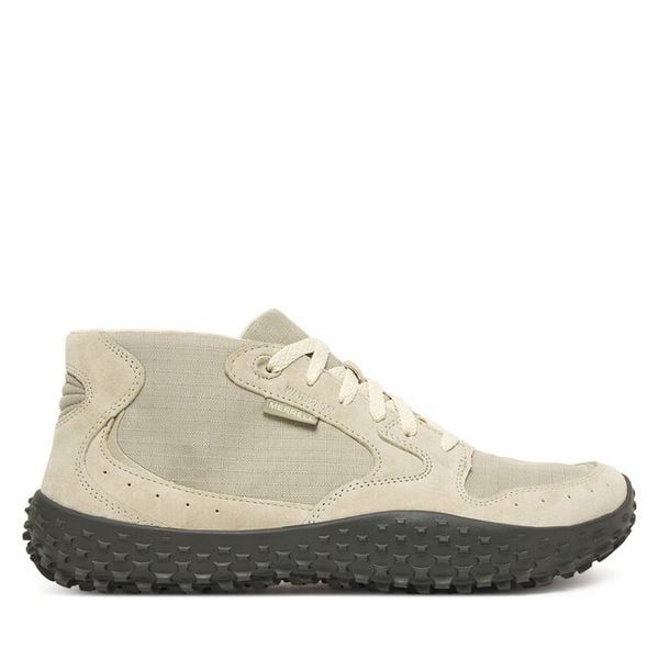 Trekkingi Merrell. Brązowe buty trekkingowe Merrell, bez wzorów, bez zapięcia. Za 539.99 zł.