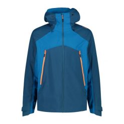 Kurtka przeciwdeszczowa z kapturem CMP. Niebieskie kurtki CMP, xl, bez wzorów, z kapturem. W wyprzedaży za 697.00 zł.