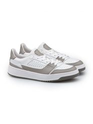 LLOYD Skórzane sneakersy w kolorze biało-szarym rozmiar: 43. Białe buty sportowe casual Lloyd, bez wzorów, bez zapięcia. Za 339.95 zł.