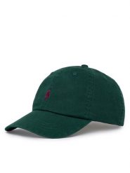 Polo Ralph Lauren Czapka z daszkiem 710667709520 Zielony. Zielone czapki z daszkiem Polo Ralph Lauren, bez wzorów, z bawełny. Za 329.99 zł.