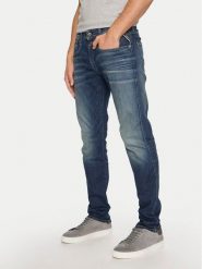 Replay Jeansy M914E .000.661 604 Granatowy Slim Fit. Niebieskie jeansy Replay, m. Za 369.99 zł.