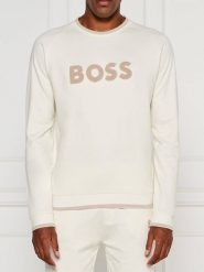 Hugo Boss Underwear Bluza w kolorze kremowym rozmiar: M. Brązowe bluzy Hugo Boss Underwear, m, bez wzorów, z bawełny, bez kaptura. Za 308.95 zł.