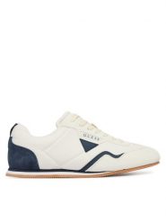 Guess Sneakersy FMJOLM ELE12 Kremowy. Białe buty sportowe casual Guess, z aplikacjami, ze skóry, bez zapięcia. Za 499.99 zł.