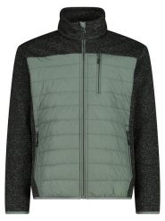 Cmp Kurtka hybrydowa w kolorze zielonym rozmiar: 58. Zielone kurtki outdoor i hardshell CMP, bez wzorów, bez kaptura. Za 161.45 zł.