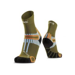 Skarpetki X-Socks Perform Ankle. Czarne skarpety X-Socks, bez wzorów, z wełny. Za 157.50 zł.