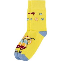 Bobby Sox Skarpety unisex Drink z palemką żółte r. 43-46. Skarpety marki Bobby Sox. Za 23.14 zł.